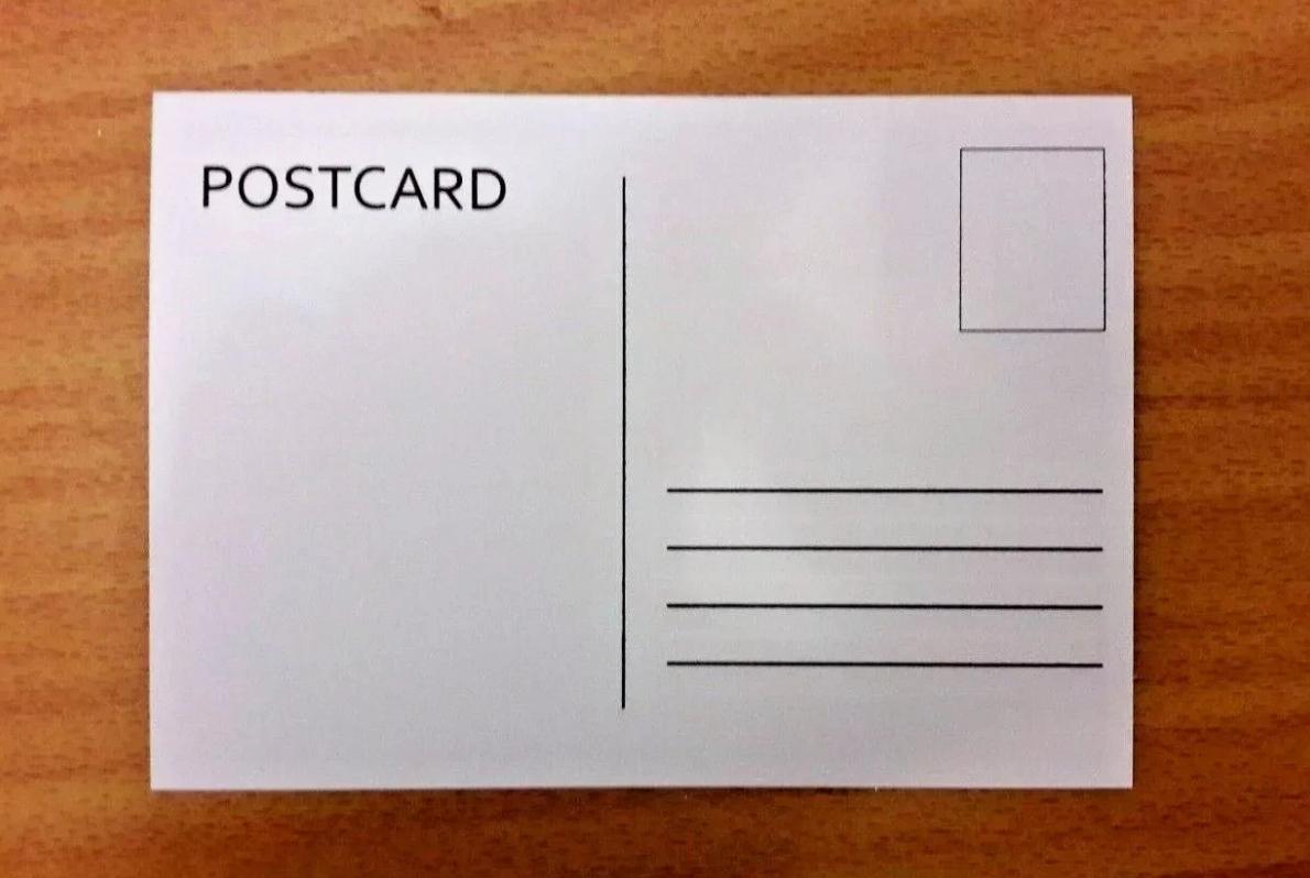 Pack of 12 Plain White Blank Postcards A6 - 300gsm